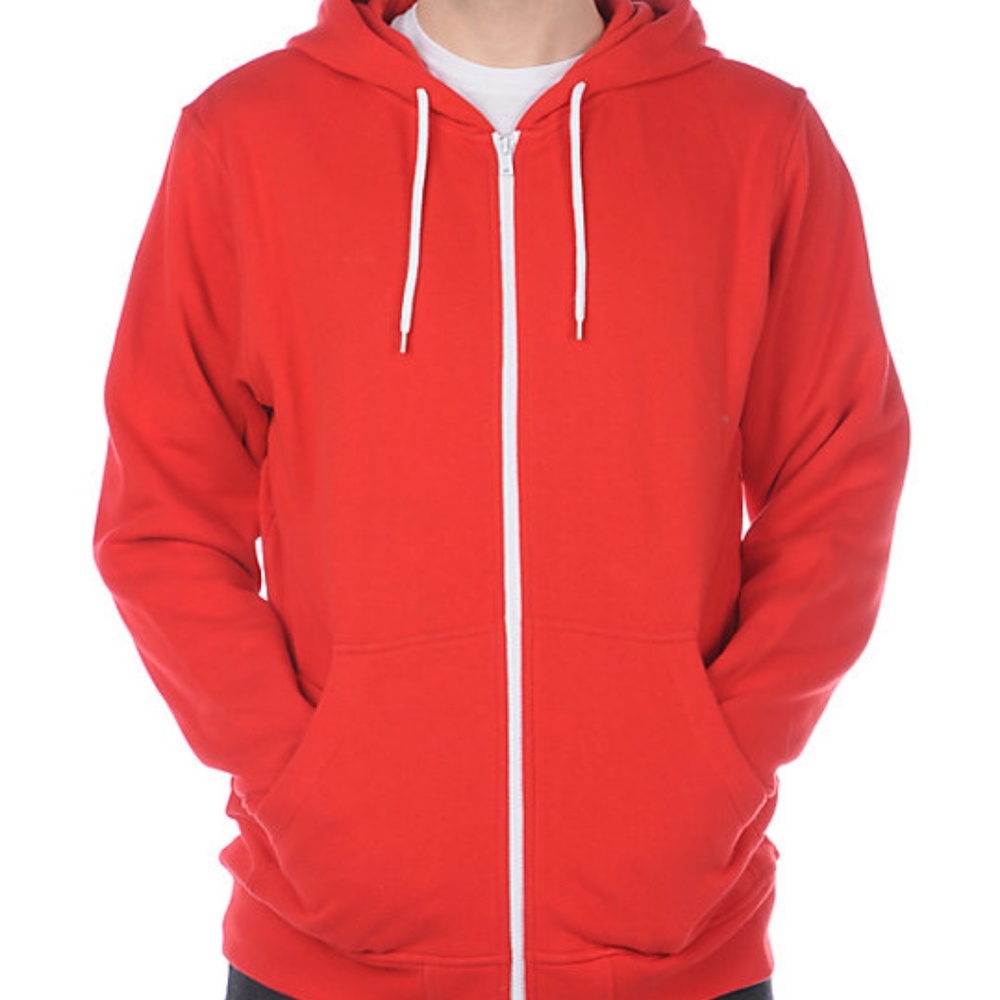 Zumies Zine Red Hooded Sweatshirt